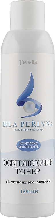 Rozświetlający tonik z kwasem L-migdałowym - J’erelia Bila Perlyna — Zdjęcie N1
