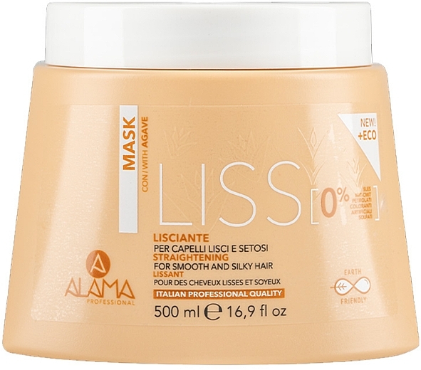 Maska do włosów z ekstraktem z agawy - Alama Liss Hair Mask — Zdjęcie N1