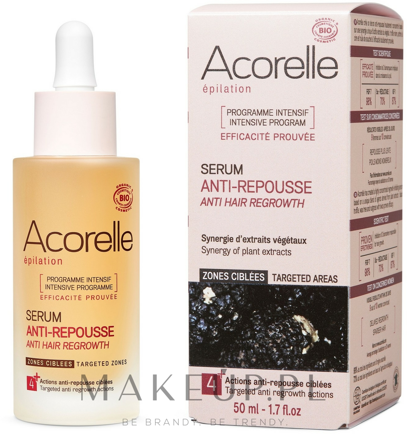 Serum spowalniające wzrost włosów - Acorelle Anti Hair Regrowth Inhibitor Serum — Zdjęcie 50 ml