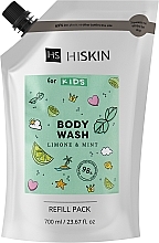 Żel pod prysznic dla dzieci Cytryna i mięta - HiSkin Kids Body Wash Limone & Mint (uzupełnienie) — Zdjęcie N1