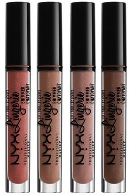 Błyszczyk do ust - NYX Professional Makeup Lip Lingerie Shimmer Lip Gloss — Zdjęcie N2