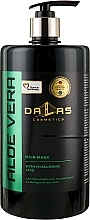 Kup Maska do włosów z kwasem hialuronowym i sokiem z aloesu - Dalas Cosmetics Aloe Vera Hair Mask