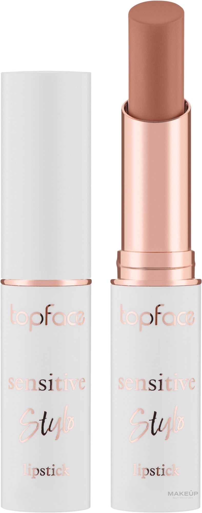 Matowa szminka do ust - TopFace Sensitive Stylo Lipstick — Zdjęcie 001