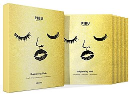 Kup Zestaw maseczek do twarzy - Pibu Beauty Brightening Mask Set (f/mask/5x29ml)