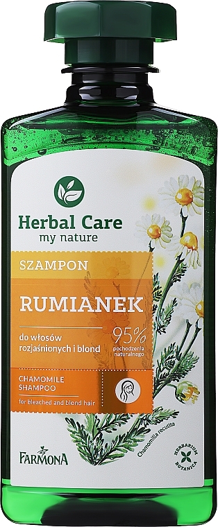 Szampon do włosów rozjaśnionych i blond Rumianek - Farmona Herbal Care — Zdjęcie N1