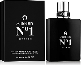 Aigner No 1 Intense - Woda toaletowa — Zdjęcie N2