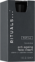 Przeciwstarzeniowy krem do twarzy - Rituals Homme Anti-Ageing Face Cream Refill — Zdjęcie N1