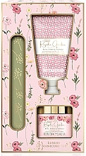 Kup Zestaw - Baylis & Harding Royale Garden Rose, Poppy & Vanilla Luxury Manicure Gift Set (h/cr/50ml + h/salt/70g + n/file)
