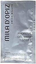 Maska żelowa - Mila D’Opiz Swiss Beauty Phoresis Gel Mask Step 1 — Zdjęcie N1