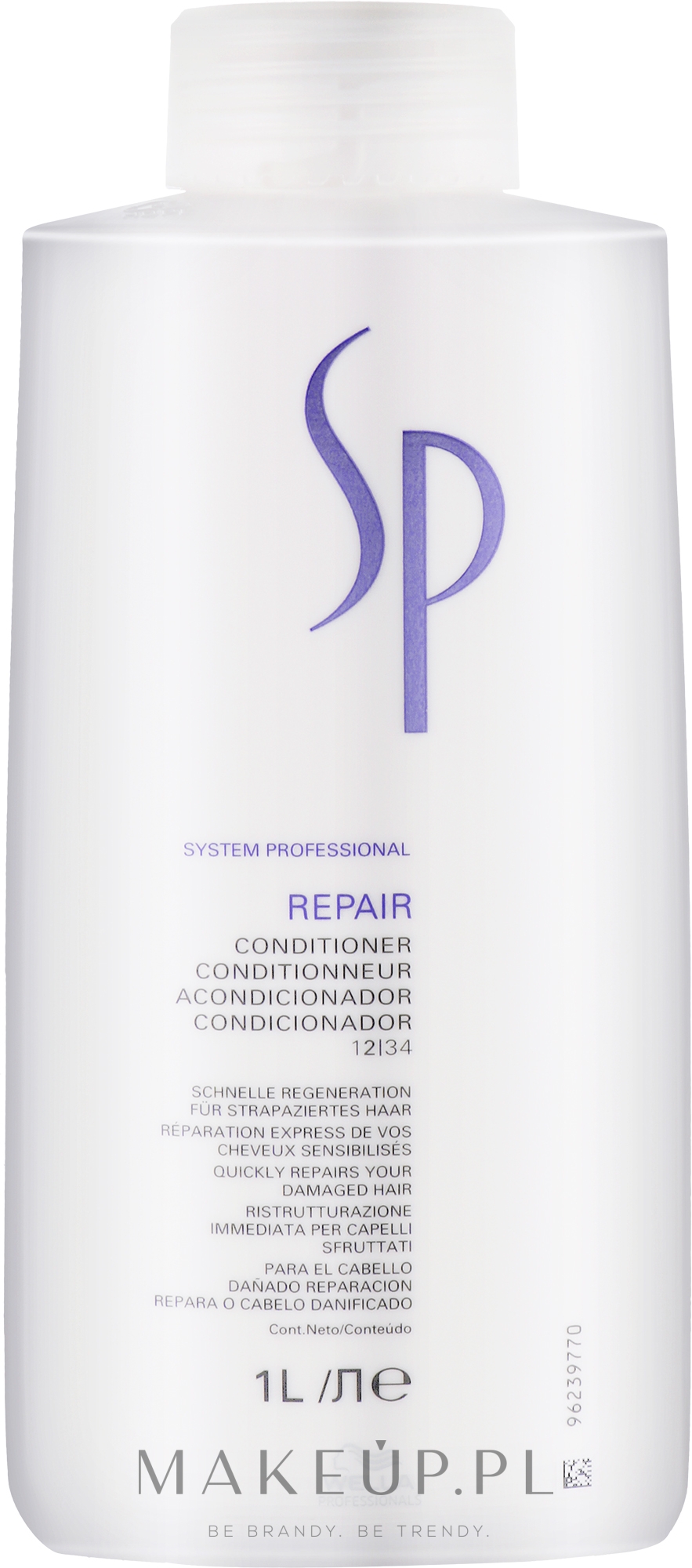 Regenerująca odżywka do włosów - Wella SP Repair Conditioner — Zdjęcie 1000 ml
