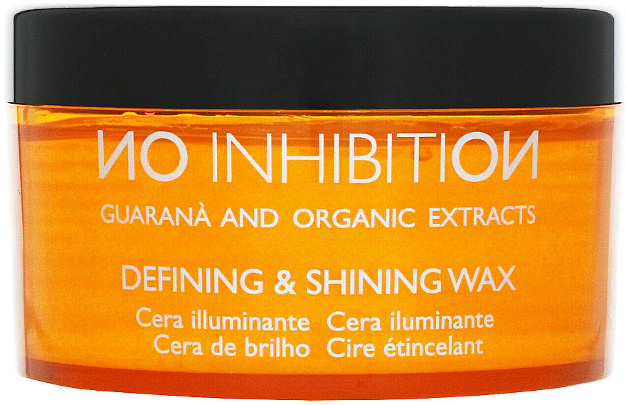 Nabłyszczający wosk do włosów - No Inhibition Defining & Shining Wax — Zdjęcie N1