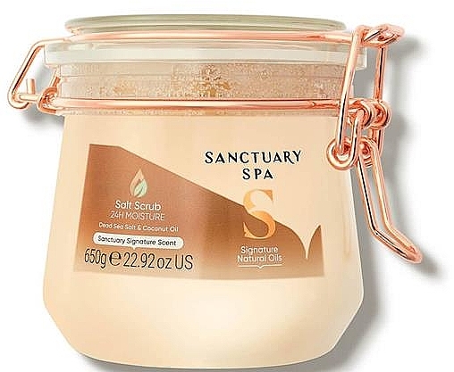 Peeling solny do ciała - Sanctuary Spa Signature Natural Oils Salt Scrub — Zdjęcie N1