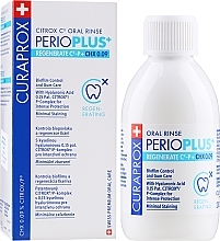 Płyn do płukania jamy ustnej Curasept, 0,09% chloroheksydyny - Curaprox PerioPlus+ — Zdjęcie N2