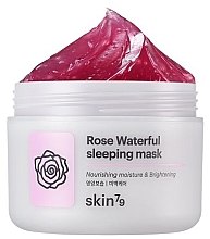 Kup Odżywczo-nawilżająca różana maska rozświetlająca na noc do twarzy - Skin79 Rose Waterful Sleeping Mask