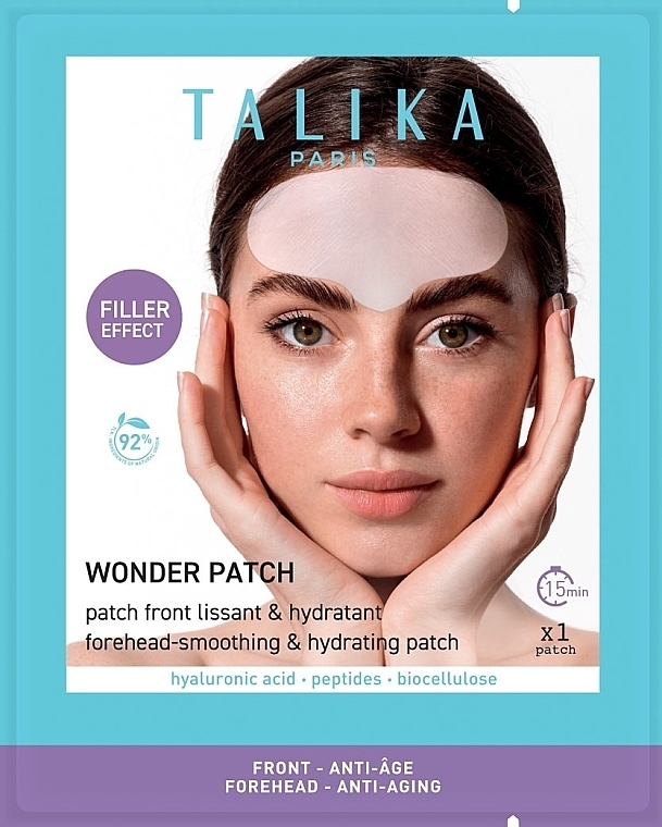 Wygładzający i nawilżający plaster na czoło - Talika Wonder Patch — Zdjęcie N1