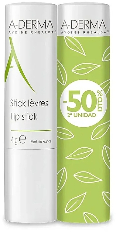 Zestaw - A-Derma (lip/balm/2x4g) — Zdjęcie N1