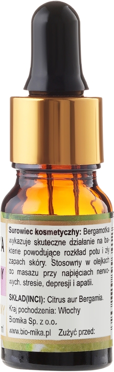 Naturalny olejek bergamotowy - Biomika Bergamot Oil — Zdjęcie N2