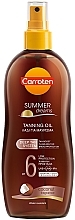 Olej do opalania - Carroten Summer Dreams Tanning Oil Deep Tan SPF6 Coconut — Zdjęcie N1