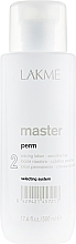 Kup PRZECENA! Profesjonalny lotion do trwałej ondulacji włosów farbowanych i wrażliwych - Lakmé Master Perm 2 *