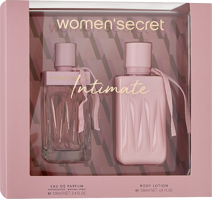 Women Secret Intimate - Zestaw (edp 100 ml + b/lot 200 ml) — Zdjęcie N1