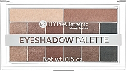 Hypoalergiczny zestaw cieni do powiek - Bell Hypoallergenic Eyeshadow Palette — Zdjęcie N2