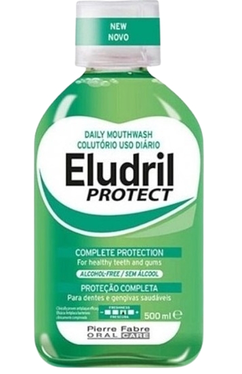 Płyn do płukania ust - Elgydium Eludril Protect Daily Mouthwash — Zdjęcie N1