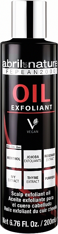 Złuszczający olejek do skóry głowy - Abril Et Nature Oil Exfoliant  — Zdjęcie N1