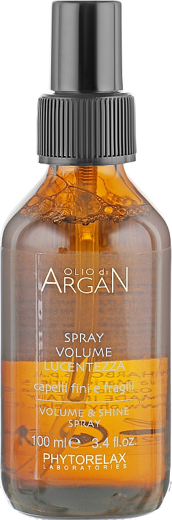 Spray do włosów - Phytorelax Laboratories Argan Volume & Shine Spray