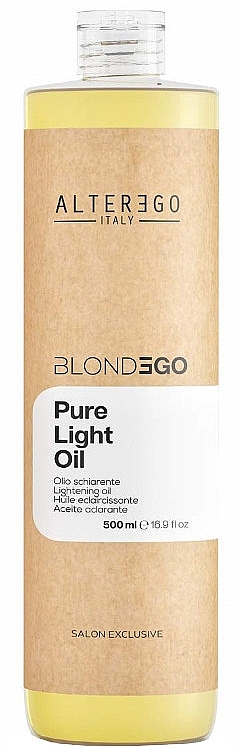 Olejek rozświetlający - Alter Ego BlondEgo Pure Light Oil — Zdjęcie N1