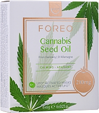 Kup Kojąca maseczka do twarzy z olejem konopnym - Foreo UFO Cannabis Seed Oil Mask