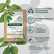 Szampon-maska do włosów 2 w 1 z ekstraktem z pokrzywy - Klorane 2-in-1 Mask Shampoo Powder with Nettle and Clay — Zdjęcie N5