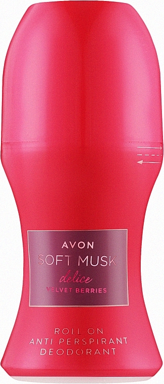 Avon Soft Musk Delice Velvet Berries - Dezodorant w kulce — Zdjęcie N1