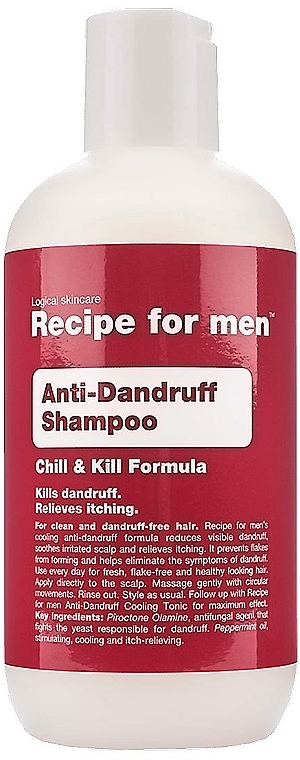 Szampon przeciwłupieżowy dla mężczyzn - Recipe for Men Anti-Dandruff Shampoo — Zdjęcie N1