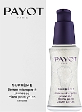 Serum do twarzy - Payot Supreme Serum Micro-pearl Jeunesse — Zdjęcie N2