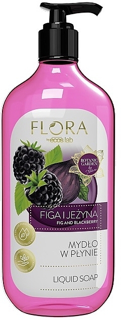 Mydło w płynie Figa i Jeżyna - Vis Plantis Flora Liquid Soap — Zdjęcie N1