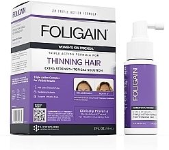Serum przeciw wypadaniu włosów dla kobiet - Foligain Women's Triple Action Complete Formula For Thinning Hair — Zdjęcie N1