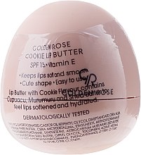 Ciasteczkowy balsam do ust - Golden Rose Lip Butter Cookie SPF 15 — Zdjęcie N1