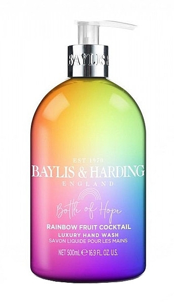 Mydło w płynie do rąk - Bayliss & Harding Rainbow Cocktail Bottle Of Hope Hand Wash — Zdjęcie N1