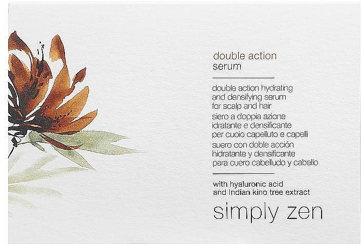 Serum do skóry głowy o podwójnym działaniu - Z. One Concept Simply Zen Double Action Serum — Zdjęcie N1
