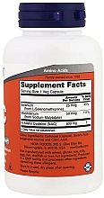 Suplement diety NAC, 600 mg - Now Foods NAC Veg Capsules — Zdjęcie N2