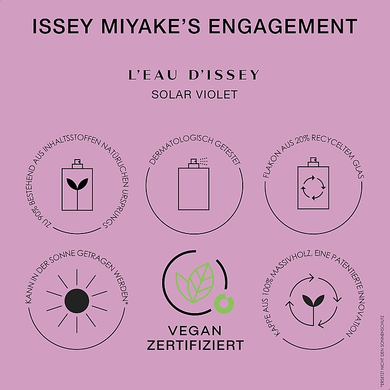 Issey Miyake L'Eau D'Issey Solar Violet - Woda toaletowa — Zdjęcie N5