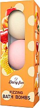 Kup Musujące kule do kąpieli Brzoskwinia, jabłko, mleko i miód - Delia Dairy Fun Fizzing Bath Bombs