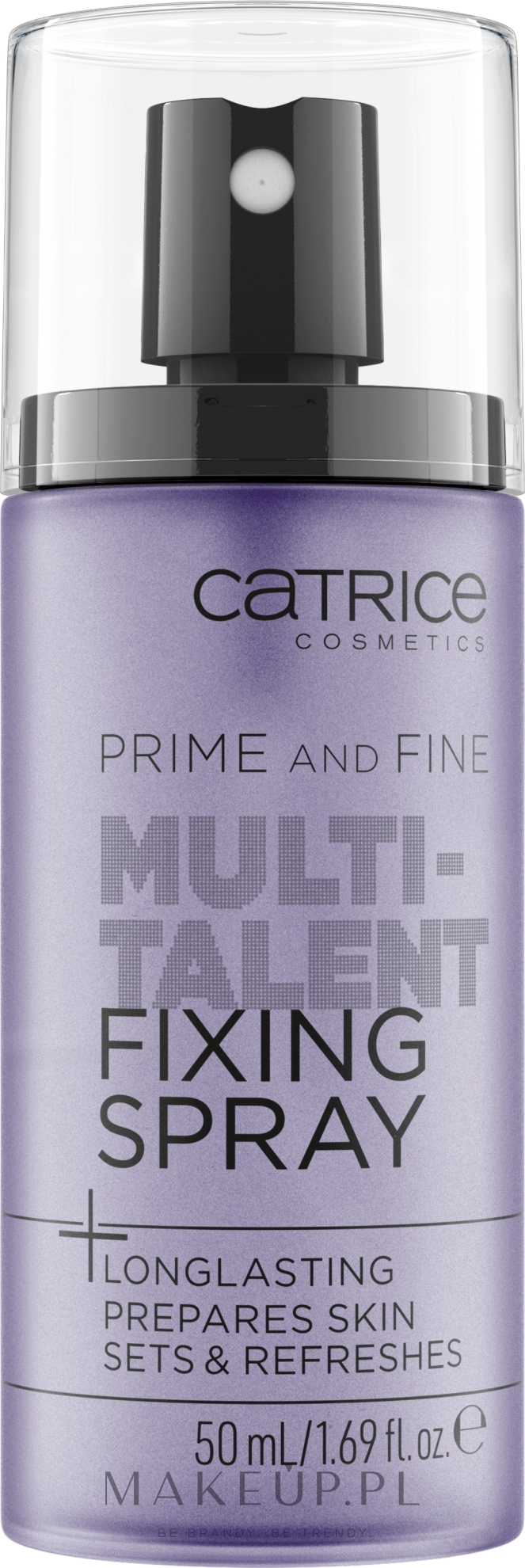 Utrwalacz w sprayu do makijażu - Catrice Prime And Fine Multitalent Fixing Spray — Zdjęcie 50 ml