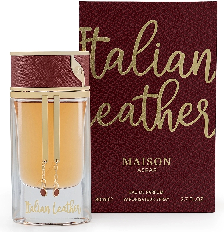 Maison Asrar Italian Leather - Woda perfumowana — Zdjęcie N2