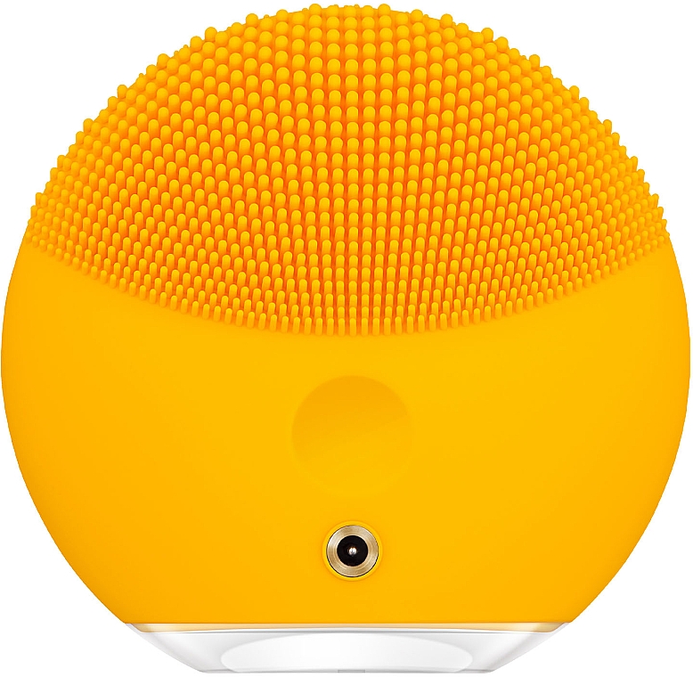 Szczoteczka soniczna do oczyszczania i masażu twarzy - Foreo Luna Mini 3 Facial Cleansing Brush Sunflower Yellow — Zdjęcie N2