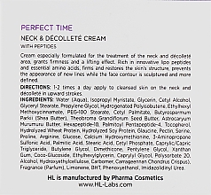 Krem na szyję i dekolt - Holy Land Cosmetics Perfect Time Neck & Decollete Cream — Zdjęcie N3