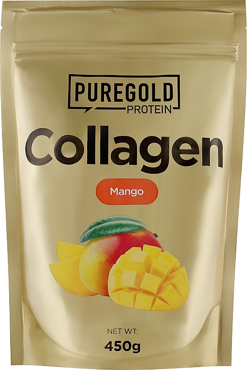 Kolagen z Witaminą C i Cynkiem, mango - Pure Gold Collagen Marha — Zdjęcie N2