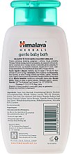 Delikatny płyn do kąpieli dla dzieci - Himalaya Herbals Gentle Baby Bath — Zdjęcie N2