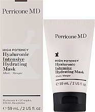 PRZECENA! Intensywna maska nawilżająca - Perricone MD High Potency Hyaluronic Intensive Hydrating Mask * — Zdjęcie N2