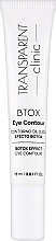 Kup Żel do konturów oczu z efektem botoksu - Transparent Clinic Btox Eye Contour